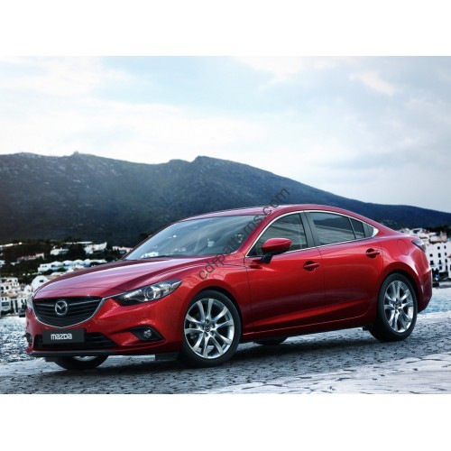 Mazda 6 (GJ) SKYACTIV 2014 - headlight pattern