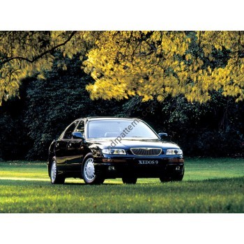 MAZDA XEDOS 9 1994-2000 - pattern for car mats