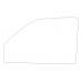 Mazda B-Series pickup 2-door, 5th generation, UN (1998 - 11.2006) Front side glass pattern