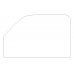 Mazda B-Series Pickup, 4th generation, UF (1985 - 1998) Front side glass pattern