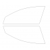 Mazda CX-30 2019-2025 Front side glass pattern