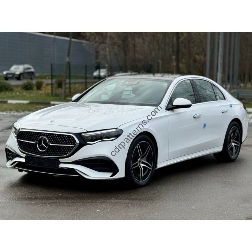 Mercedes E-Class w214, 6th generation 2024-2026 sedan - pattern on the windshield