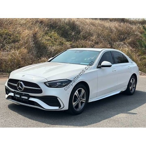 Mercedes-Benz C 2022 AMG front - pattern for the body
