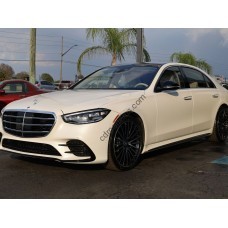 Mercedes Benz S Class 2022 - the pattern of the interior Mercedes Benz S Class 2022 - the pattern of the interior