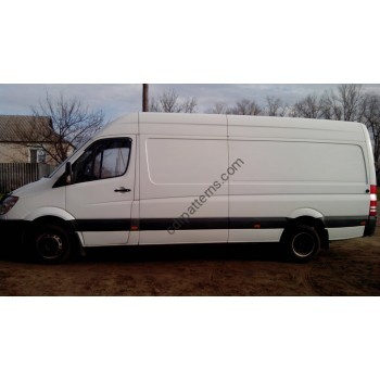 Mercedes Sprinter - 2nd generation 515 Front side glass pattern