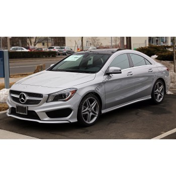 Mercedes-Benz CLA Class-Sport 2014 front - pattern for the body