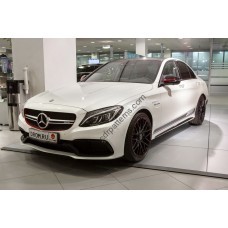 Mercedes-Benz C-class (2018) amg tree - the pattern of the interior