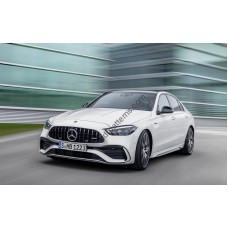 Mercedes-Benz C 2023 AMG front bumper - pattern for the body