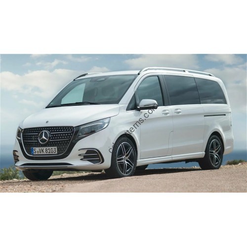 Mercedes-Benz V AMG 2024 front - pattern for the body