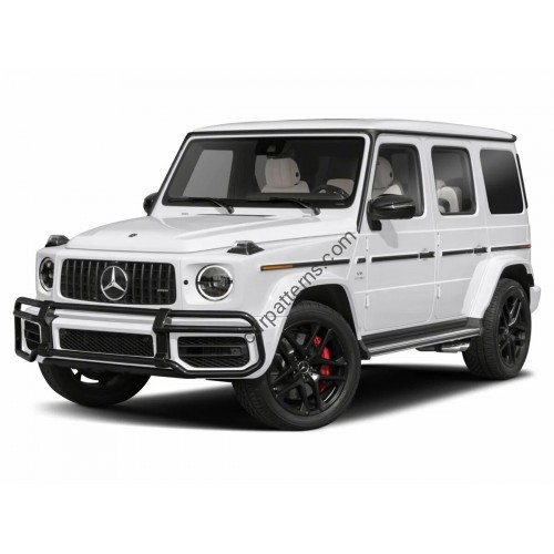 Mercedes-Benz G AMG 63 2024 - the pattern of the interior