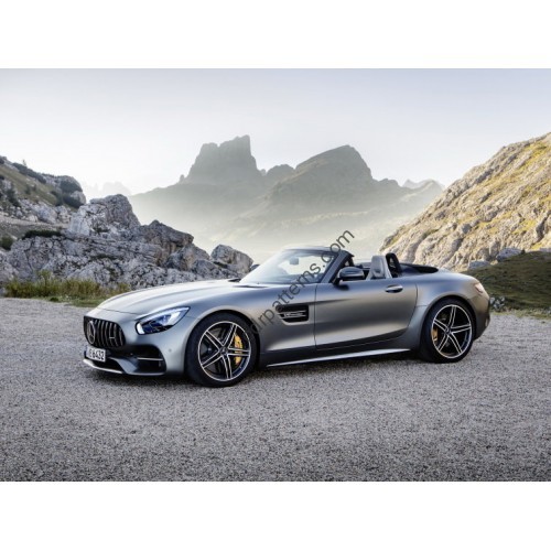 Mercedes AMG GT open body, 1 generation, R190 (2016 - 05.2020) - pattern on the windshield