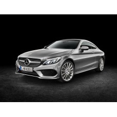 Mercedes-Benz C-Class Coupe 2017 - Multimedia screen template