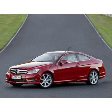 Mercedes C-Class  coupe, 3 generation, C204 (03.2011 - 08.2015) - pattern on the windshield
