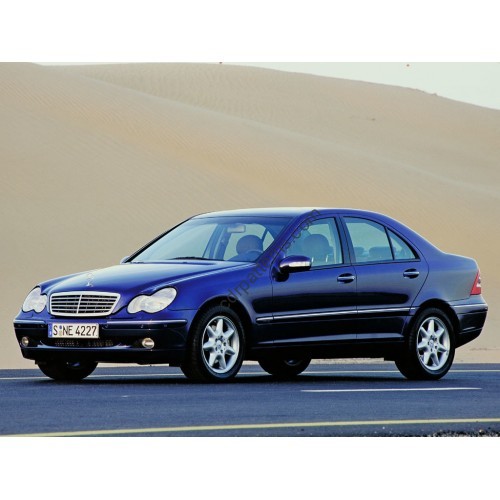 Mercedes C-Class W203 2000-2007 sedan - Pattern for rear windows