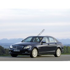 Mercedes C-Class W204 2007-2014 - Pattern for rear windows
