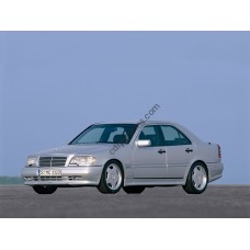 Mercedes-Benz W 202 1994-2000 - pattern for car mats