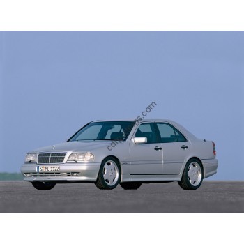 Mercedes-Benz W 202 1994-2000 - pattern for car mats