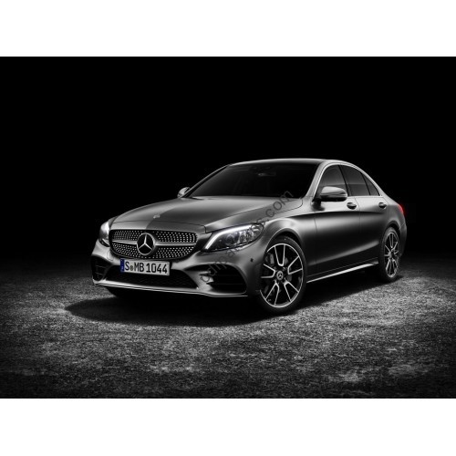 Mercedes-Benz C-class (2018) - Multimedia screen template