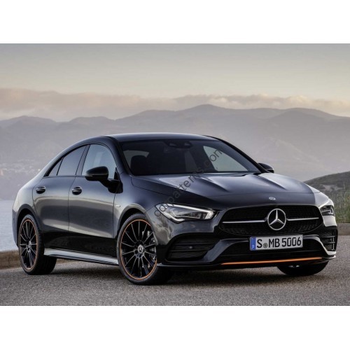 Mercedes CLA-Class sedan, 2 generation, C118 (01.2019 - 2021) - pattern on the windshield