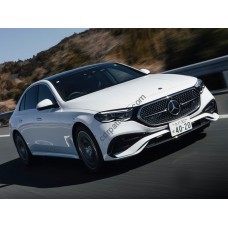 Mercedes-Benz E AMG 2024 chrome and gloss black - pattern for the body