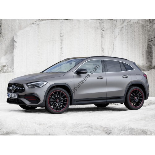 Mercedes GLA-Class 2 generation, H247 (12.2019 - 2021) - pattern on the windshield