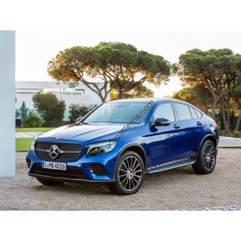 Mercedes GLC Coupe 1st generation, C253 (06.2016 - 2019) Front side glass pattern