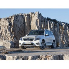 Mercedes-Benz GLK (X204-rest) 2013 - headlight pattern
