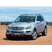 Mercedes-Benz ML W164 (2005-2011) - pattern for car EVA mats