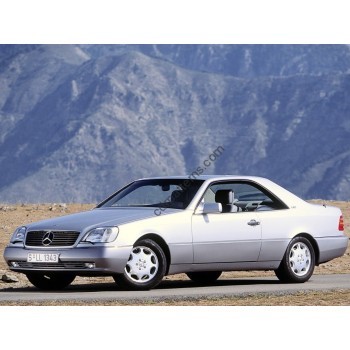 Mercedes S-Class Coupe, 3rd generation, C140 (01.1992 - 09.1996) Front side glass pattern