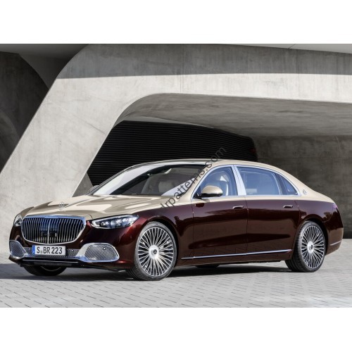 Mercedes-Benz Maybach S680 2019 - Multimedia screen template