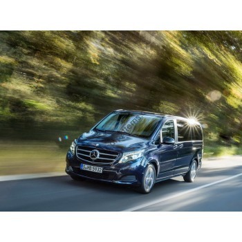 Mercedes V-Class (W447) 04.2014 - present 3rd generation W447 Front side glass pattern