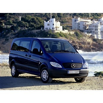 Mercedes Vito 2 generation, W639 (08.2003 - 2014) Front side glass pattern