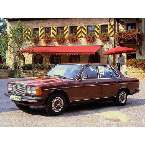 Mercedes W123 1975-1986 - Pattern for rear windows