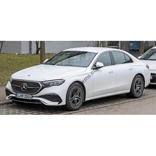 Mercedes E-Class w214, 6th generation 2024-2026 sedan Front side glass pattern