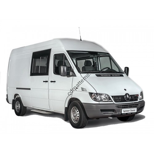Mercedes-Benz SPRINTER 1995-2006 - pattern for car mats