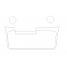 Mercedes-Benz G-Class G350 Body 2020 windshield frame - pattern for the body