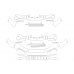 Mercedes-Benz G AMG 63 Body 2023-2024 - Front and Rear Bumper - pattern for the body