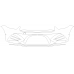 Mercedes-Benz GLC Coupe AMG 43 2025 bumper - pattern for the body