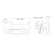 Mercedes Benz C 2012 - pattern for the body