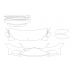 Mercedes Benz S (W222) sedan 2014 - pattern for the body