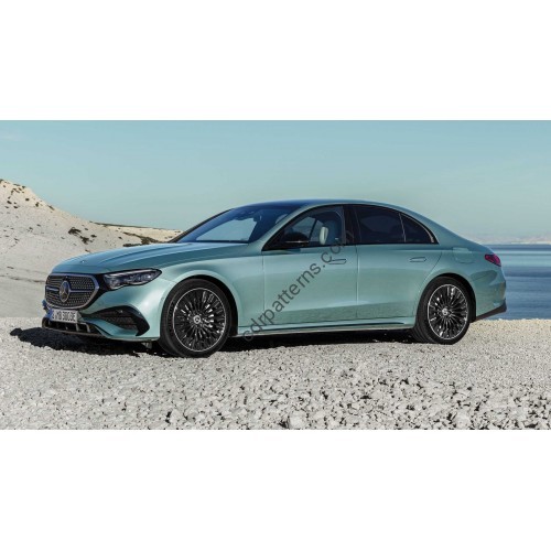 Mercedes E-Class w214, 6th generation 2024-2026 sedan - Pattern for rear windows