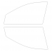MG HS 1 generation (04.2018 - present) Front side glass pattern