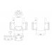 Mini Cooper JCW 2022 - pattern for the body