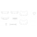 Mini Cooper S Countryman 2017 front - pattern for the body