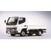 Mitsubishi Fuso Canter, flatbed truck, 8th generation (07.2010 - 04.2022) Front side glass pattern