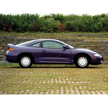 Mitsubishi Eclipse coupe, 2 generation, 2G (06.1994 - 1999) Front side glass pattern