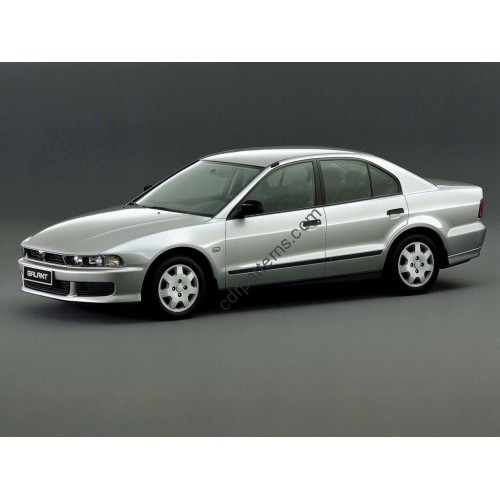Mitsubishi Galant sedan, 8 generation (08.1998 - 10.2003) - Pattern for rear windows