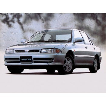 Mitsubishi Lancer 7th generation 1992 - 06.2001 Front side glass pattern