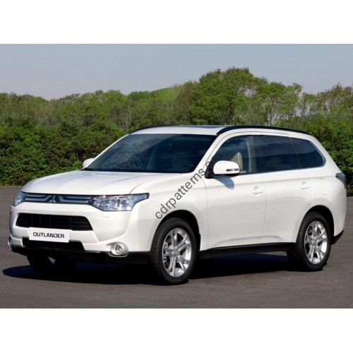 Mitsubishi Outlander (CW0_rest2) 2013 - headlight pattern