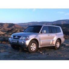 Mitsubishi Pajero MONTERO 2005 - headlight pattern Mitsubishi Pajero MONTERO 2005 - headlight pattern